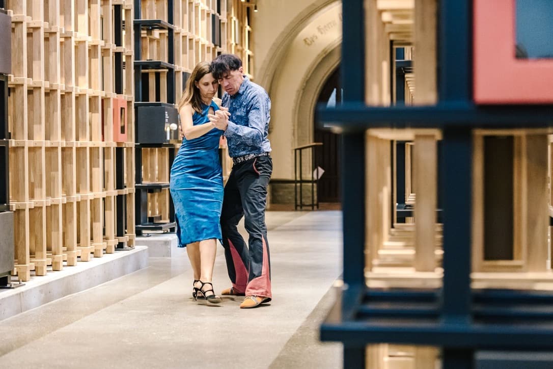 Milonga im Kolumbarium